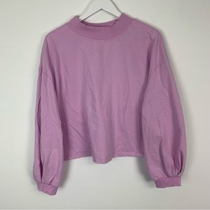 Ava & Viv Mock Neck Sweatshirt 1X